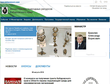 Tablet Screenshot of mpr.khabkrai.ru